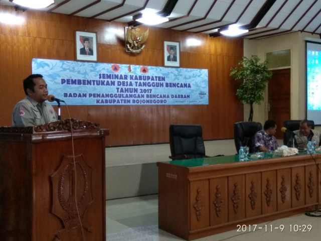 BPBD Bojonegoro Perkuat Kapasitas Desa Tangguh Bencana