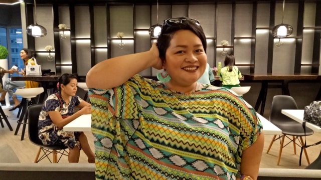 Sinyorita Esperanza di Central Park Foto: Regina Rosary/kumparan