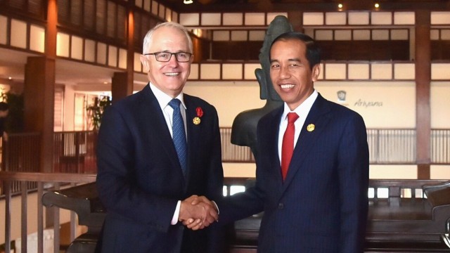 Pertemuan Bilateral Jokowi dan Turnbull (Foto: Biro Pers Setpres)