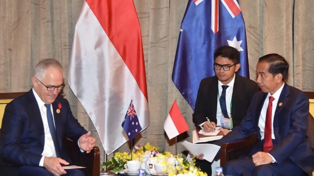 Pertemuan Bilateral Jokowi dan Turnbull (Foto: Biro Pers Setpres)