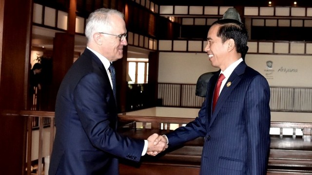 Pertemuan Bilateral Jokowi dan Turnbull (Foto: Biro Pers Setpres)
