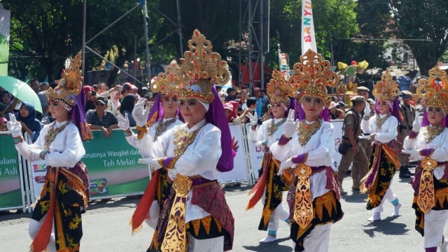 Tari  hadrah kuntulan di BEC 2017 (Foto: Sari Kusumadewi/kumparan)