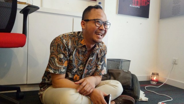 Ivan Prabumi peserta seleksi uji materi caleg PSI (Foto: Aria Pradana/kumparan)