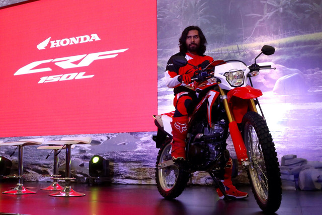 Honda CRF150L (Foto: Fanny Wardhani/kumparan)