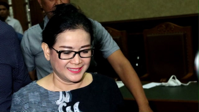 Sidang Miryam S Haryani di Pengadilan Tipikor (Foto: Fanny Kusumawardhani/kumparan)