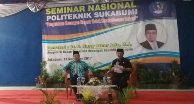 Anggota BPK di Kampus Politeknik Sukabumi, Ada Apa?