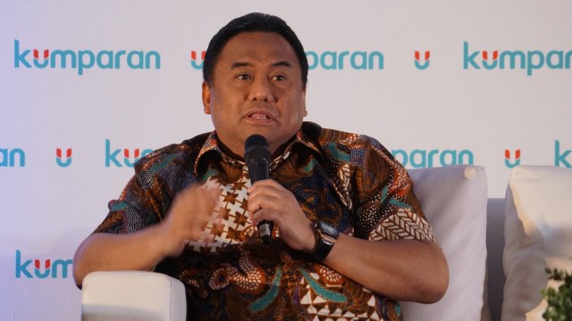 Rachmat Gobel di kumparan Onboarding Batch 2 Foto: Aditia Noviansyah/kumparan