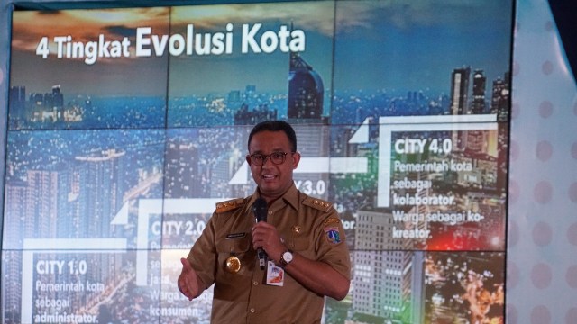 Anies Baswedan di kumparan Onboarding Batch 2 (Foto: Aditia Noviansyah/kumparan)