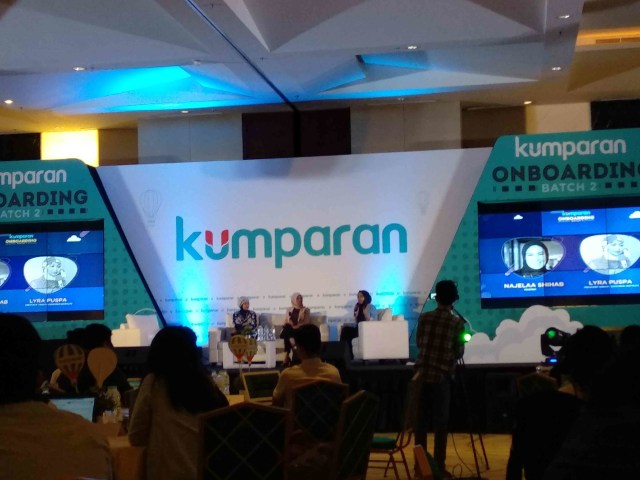 Seminar bersama Kumparan