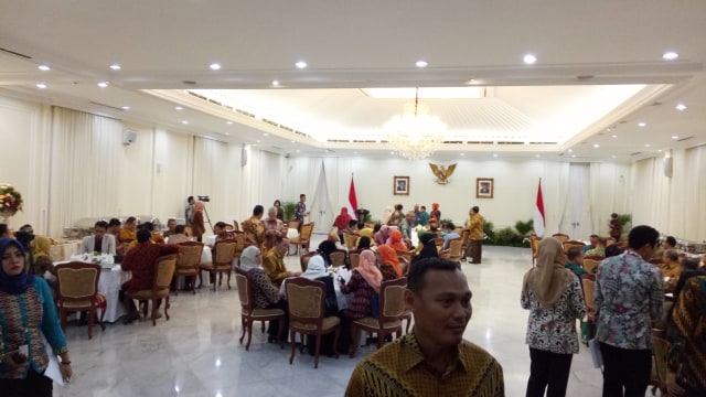 JK Santap Malam Bersama Alumni Guru Besar HMI (Foto: Kevin Kurnianto/kumparan)