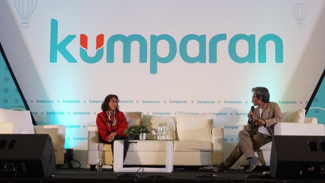 Susi Pudjiastuti di kumparan Onboarding Batch 2 (Foto: Aditia Noviansyah/kumparan)