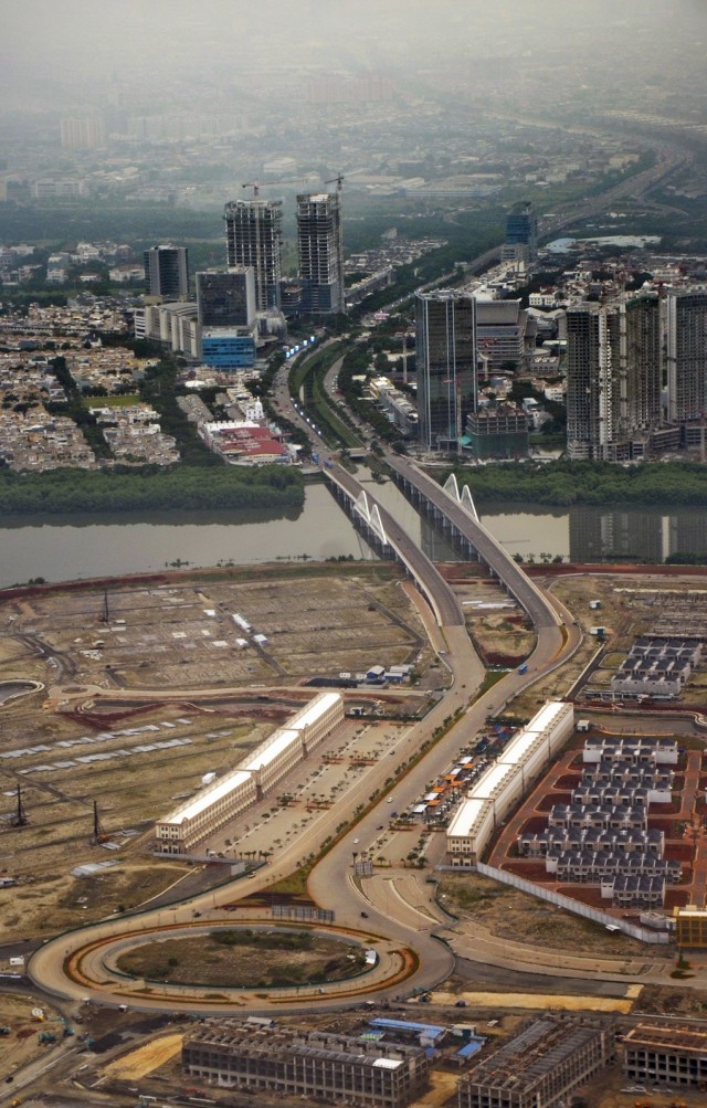 Perkembangan Reklamasi Teluk Jakarta (Foto: ANTARA/Ahmad Subaidi)