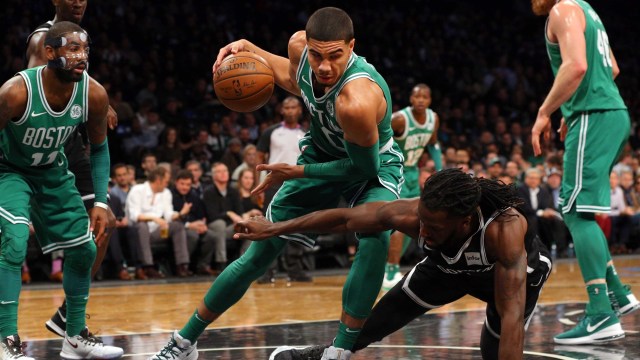 Boston Celtics taklukkan Nets. (Foto: Brad Penner-USA TODAY Sports via Reuters)
