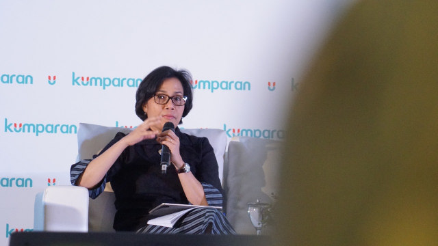 Sri Mulyani di kumparan Onboarding  (Foto: Intan Alfitry Novian/kumparan)