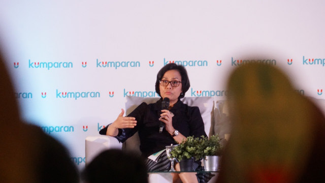 Sri Mulyani di kumparan Onboarding  (Foto: Intan Alfitry Novian/kumparan)