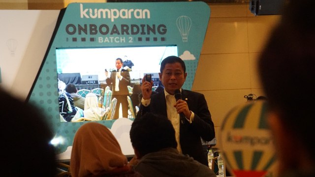 Ignasius Jonan di kumparan Onboarding (Foto: Iqbal Firdaus/kumparan)