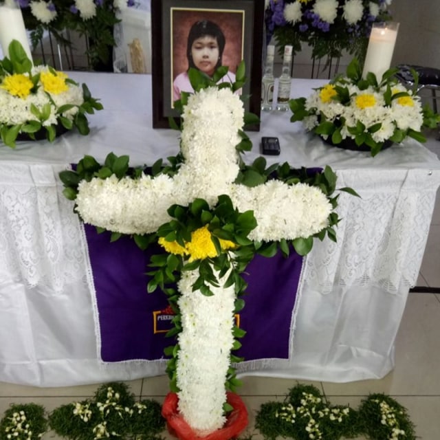 Rest in peace, Meriel (Foto: Dokumen keluarga Meriel)