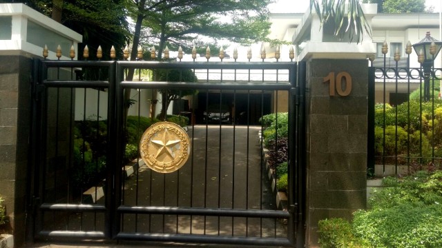Rumah dinas Setnov sepi (Foto: Ainul Qalbi/kumparan)