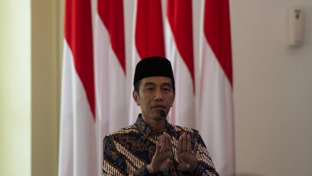 Jokowi temui Al-Irsyad Al-Islamiyyah (Foto: Antara/Rosa Panggabean)
