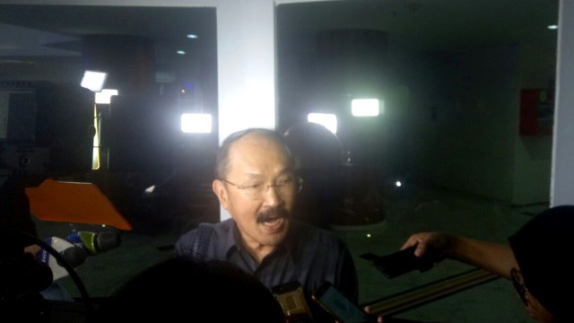 Fredrich Yunadi di RS Medika Permata Hijau (Foto: Ainul Qalbi/kumparan)