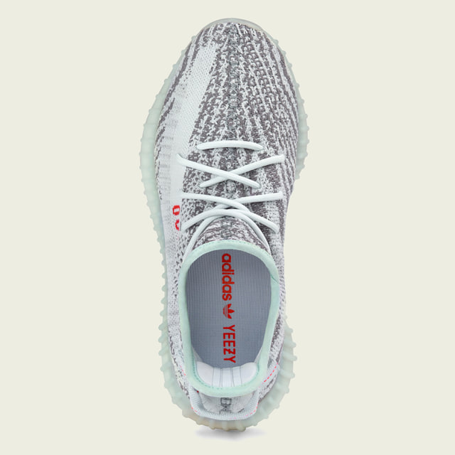Tampak atas Adidas Yeezy Boots 350 V2 Bluetint. (Foto: Dok. Adidas Indonesia)