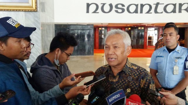 Agus Hermanto di DPR (Foto: Aprilandika Pratama/kumparan)