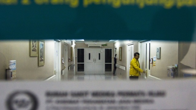 Ruang Rawat Setya Novanto di RS Permata Hijau (Foto: Antara/Galih Pradipta)