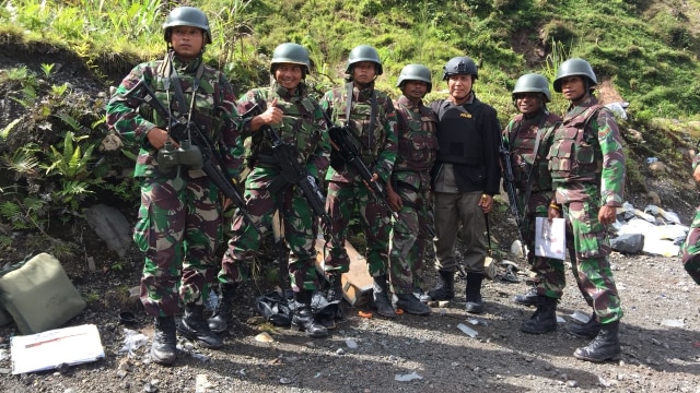 Pembebasan KKB di Papua (Foto: Dok. Multimedia Polri)