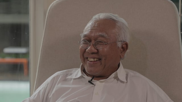 Danarto, sastrawan Indonesia (Foto: Jacinta Nungky/kumparan)