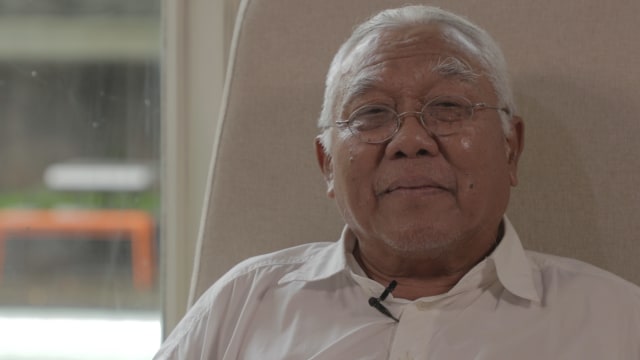 Danarto, sastrawan Indonesia (Foto: Jacinta Nungky/kumparan)