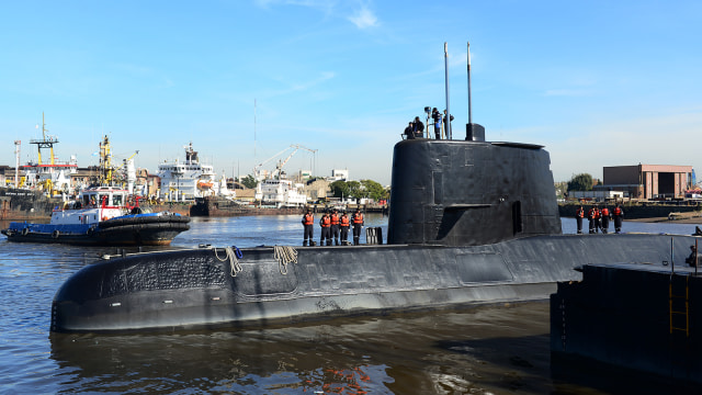 Kapal selam militer Argentina ARA San Juan (Foto: Armada Argentina/Handout via REUTERS)