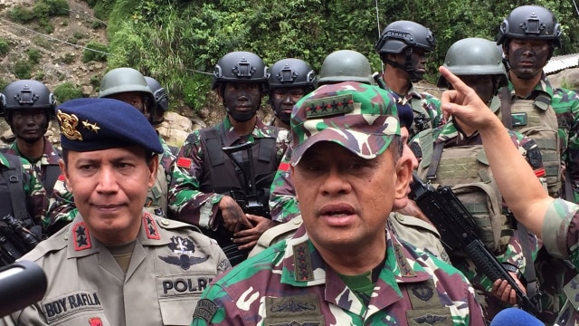 Panglima TNI berikan kenaikan pangkat (Foto: Ahmad Romadoni/kumparan)