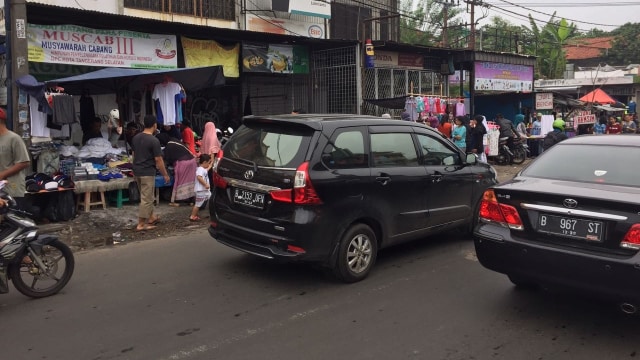 Suasana Pasar Kaet Sandratex (Foto: Raga Imam/kumparan)