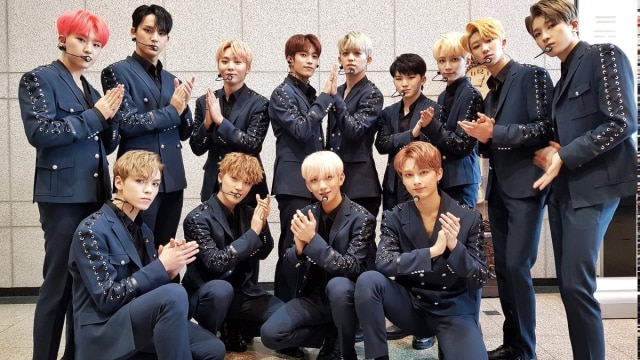 Grup besutan Pledis Entertainment, Seventeen (Foto: Akun resmi Seventeen (@pledis_17)/Twitter)