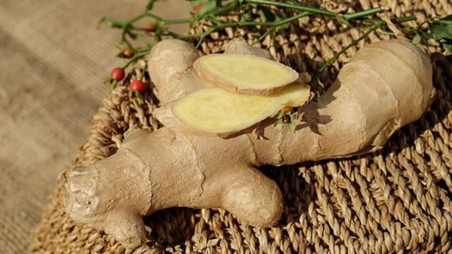Jahe untuk mencegah pembekuan darah (Foto: Dok.pixabay )