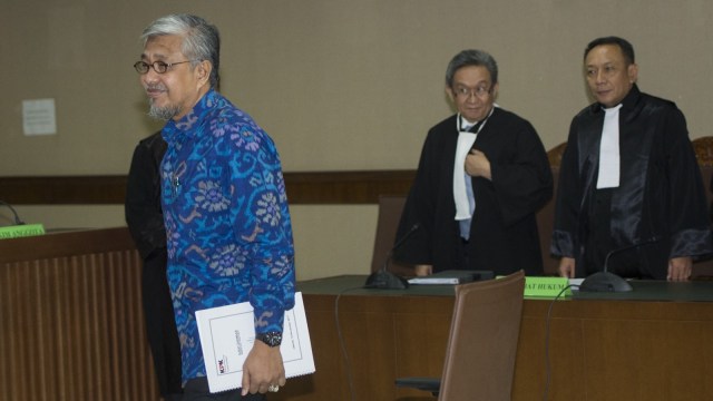 Nur Alam, Gubernur nonaktif Sulawesi Tenggara (Foto: Antara/Rosa Panggabean)