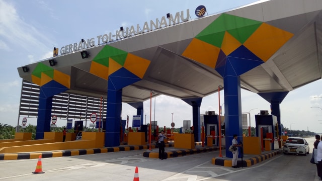 Gerbang Tol Kualanamu (Foto: Johanes Hutabarat/kumparan)