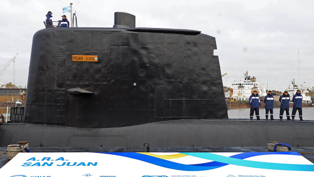 kapal selam ARA San Juan (Foto: AFP PHOTO / TELAM / Alejandro MORITZ)