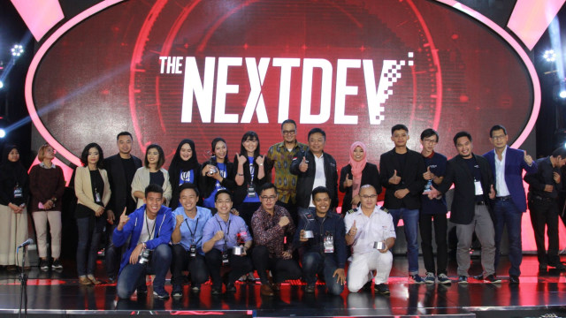 Pemenang kompetisi Telkomsel The NextDev 2017. (Foto: Telkomsel)