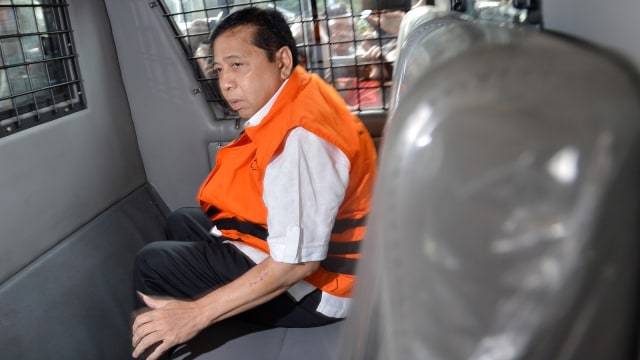 Pemeriksaan Setya Novanto (Foto: Wahyu Putro/Antara)