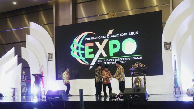 Menag Lukman Hakim Saifuddin Resmikan IIEE 2017 (Foto: Kelik Wahyu/kumparan)