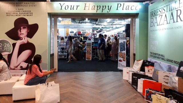 Irresistible Bazaar 10 resmi dibuka. (Foto: Luthfa Nurridha/kumparan)