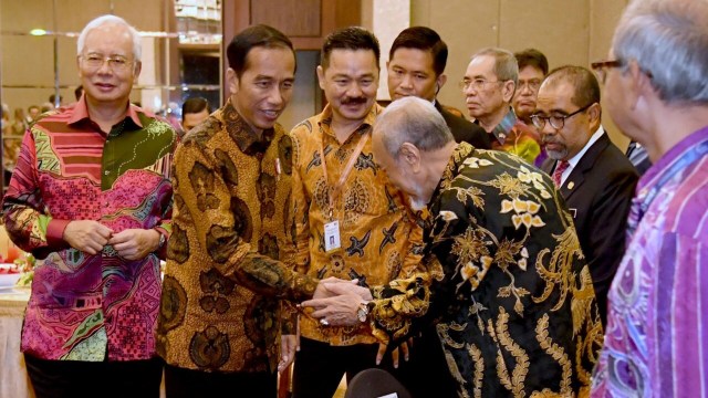 Jokowi dan PM Najib Tun Razak (Foto: dok. Biro Setpres)