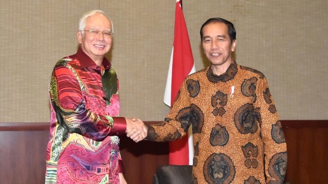 Jokowi dan PM Najib Tun Razak (Foto: Dok.Biro Pers Setpres)