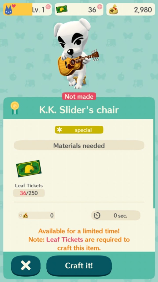 Review Game : Animal Crossing Pocket Camp (2)