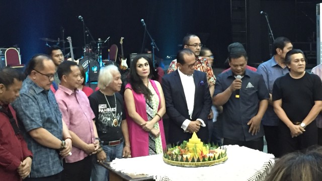 Jenderal Tito Karnavian di acara Benny Panjaitan (Foto: Alexander Vito/kumparan)