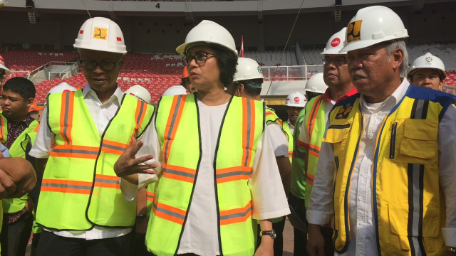 Sri Mulyani, Basuki Hadimuljono, Kepala BEKRAF. (Foto: Siti Maghfirah/kumparan)
