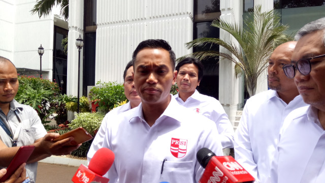 Anindya Bakrie di Kantor Wakil Presiden Foto: Kevin Kurnianto/kumparan