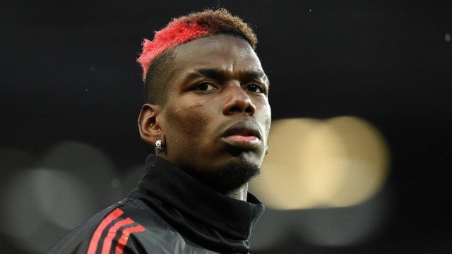 Pogba kala pada laga Man Utd vs Newcastle. (Foto: Oli Scarff/AFP)