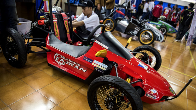 Kompetisi Mobil Listrik Indonesia 2017 Foto: Antara/M Agung Rajasa